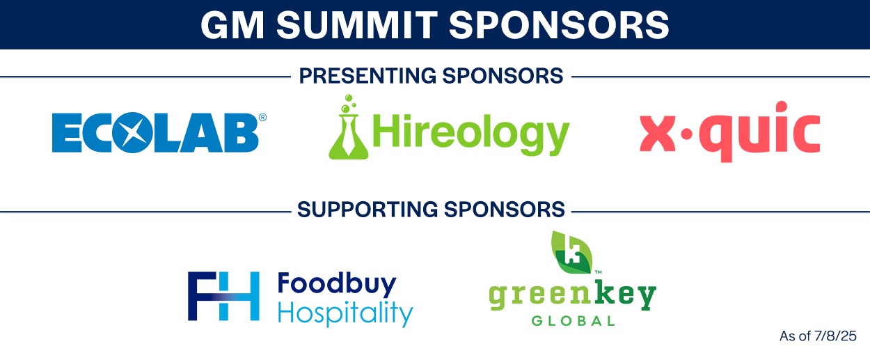 Collage of GM Summit Sponsors including Presenting Sponsors and Supporting Sponsors