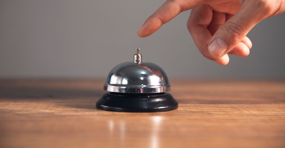 hotel desk bell