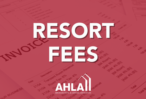 Resort fees with AHLA logo