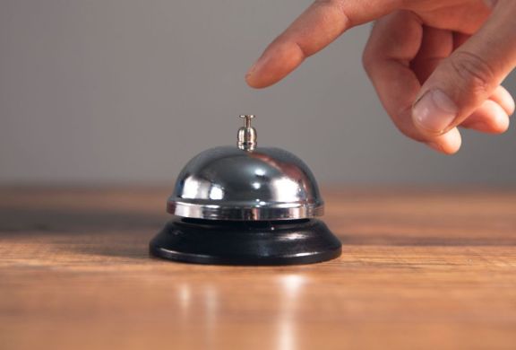 hotel desk bell