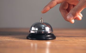 hotel desk bell